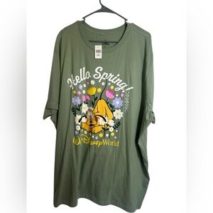 Disney Parks Pluto “Hello Spring” Tee – NWT – Size 3X